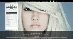 Desktop Screenshot of hairimpressionssalon.com