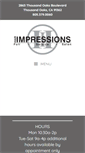 Mobile Screenshot of hairimpressionssalon.com